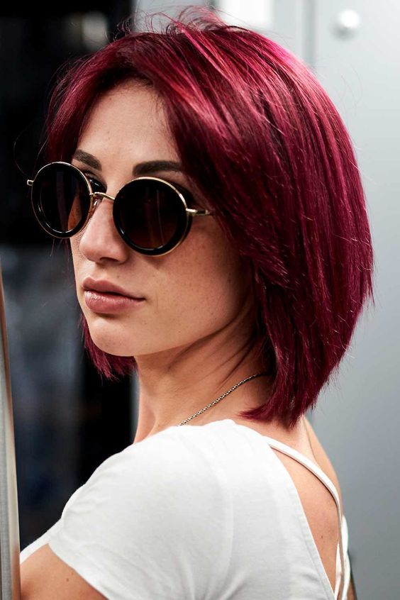 burgundy hair shades, burgundy hair color