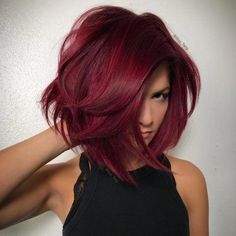 burgundy hair shades, burgundy hair color