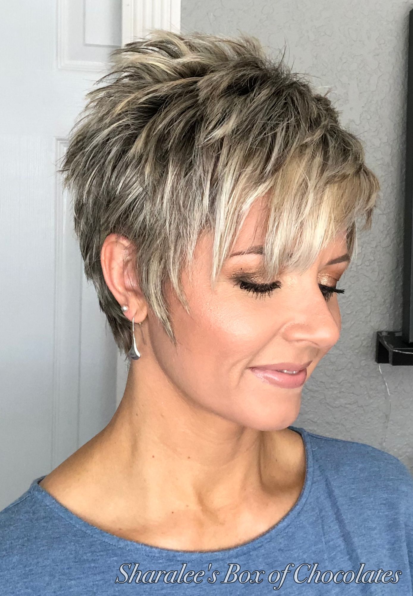 highlights pixie cuts