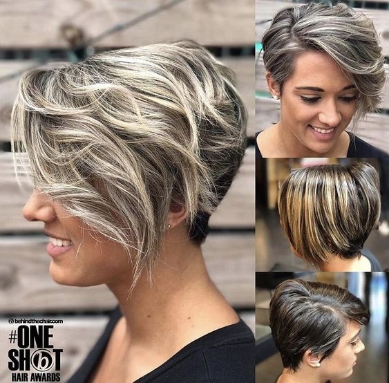 highlights pixie cuts