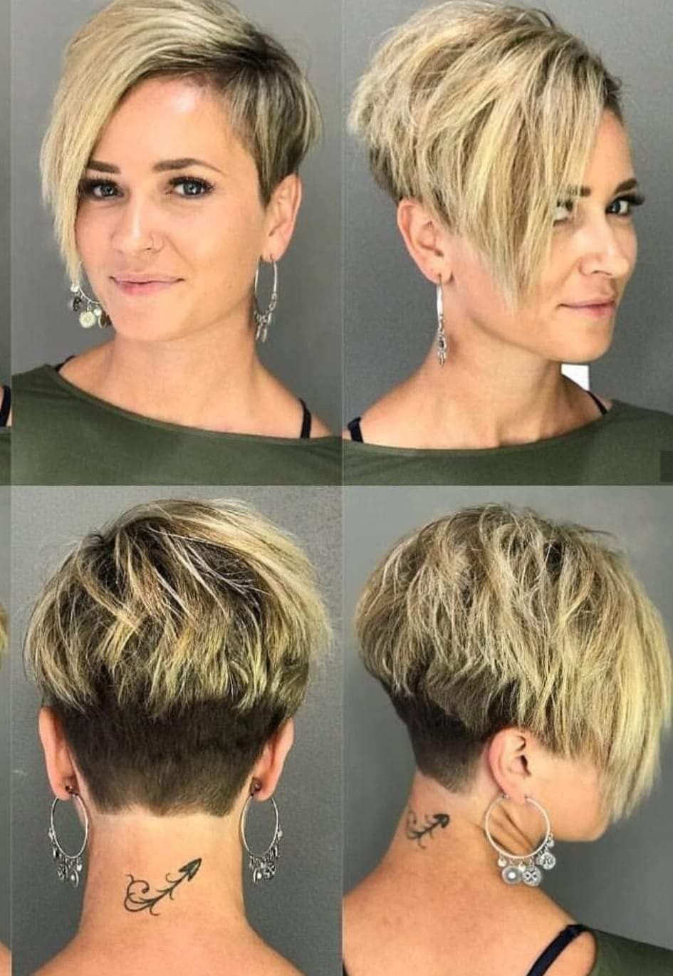 highlights pixie cuts