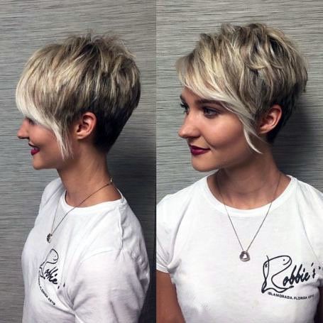 highlights pixie cuts