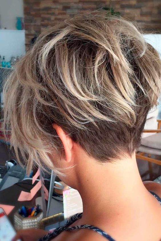 highlights pixie cuts