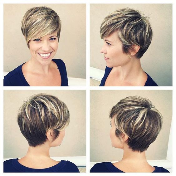 highlights pixie cuts