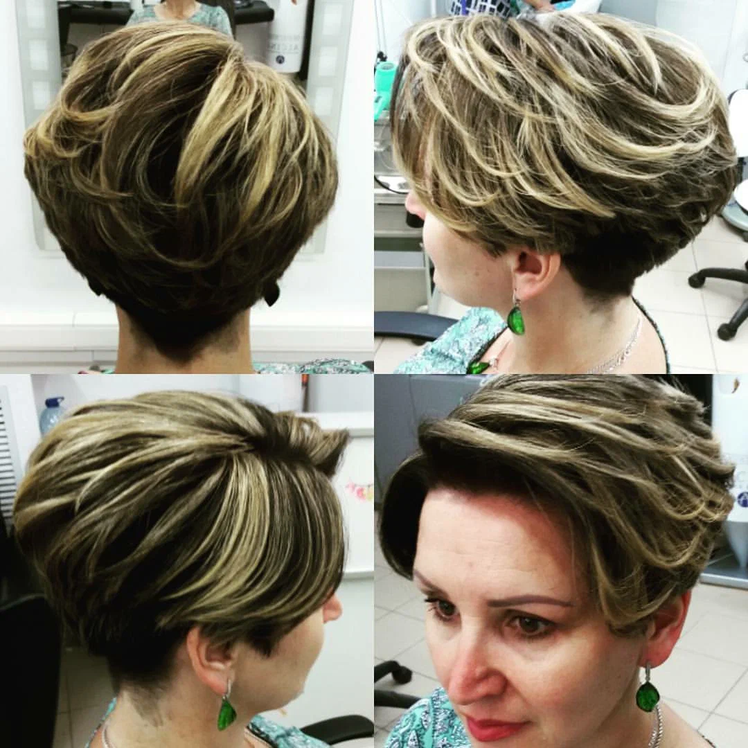 highlights pixie cuts