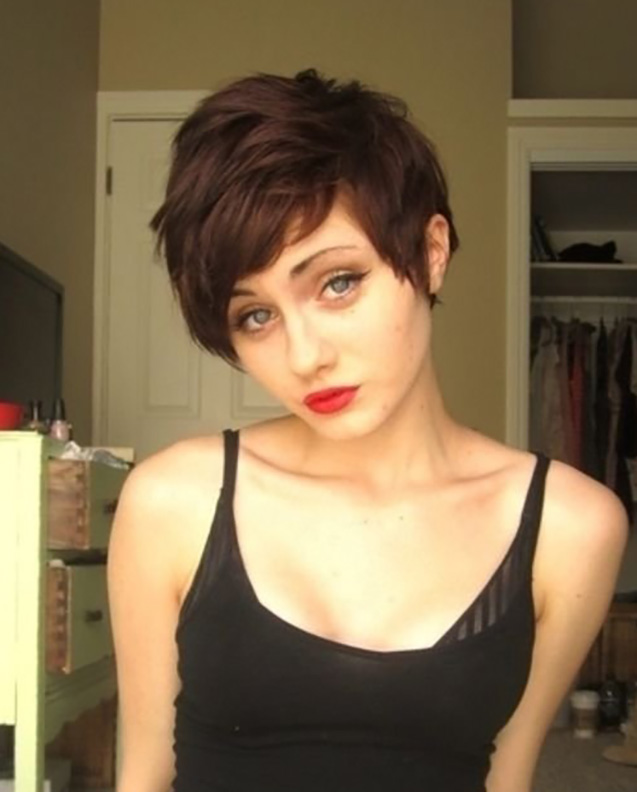 hottest short haircuts, hottest short pixie cuts,