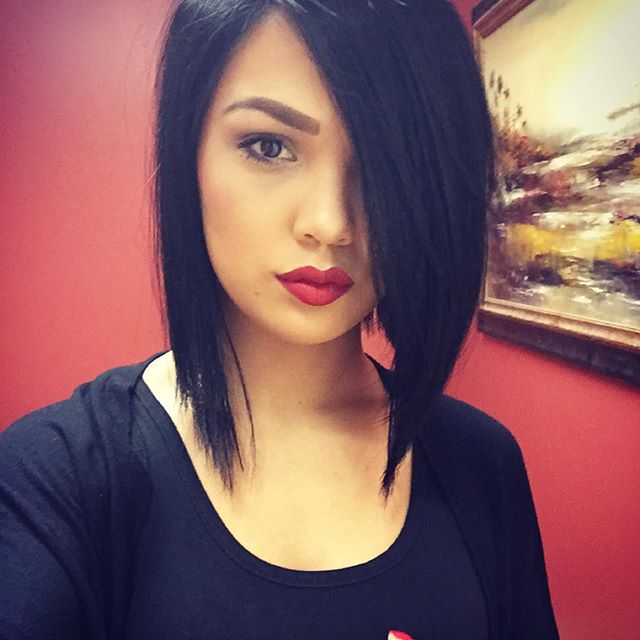 inverted bob style, inverted bob cut, inverted bob haircut, inverted bob hairstyle,