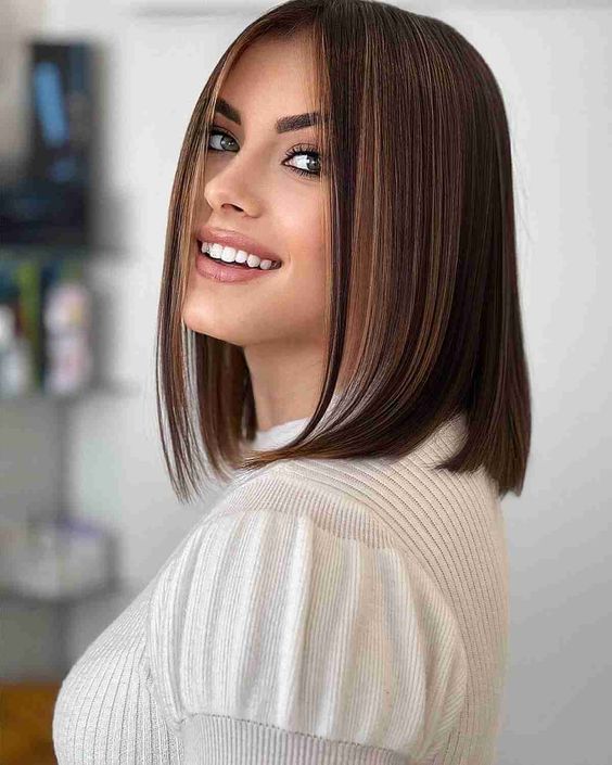 50+ Trendy & Flattering Hairstyles for the Long Bob - Page 18 of 54