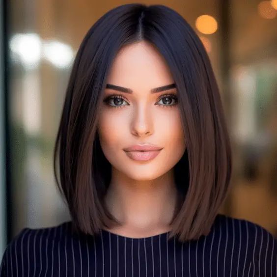 50+ Trendy & Flattering Hairstyles For The Long Bob - Page 27 Of 54