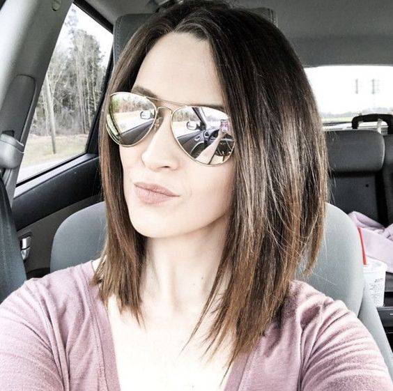 Medium Hairstyles for Sunglasses Wearers