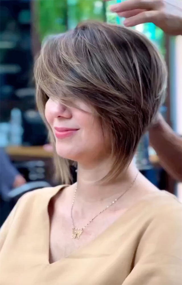 short bob transformations