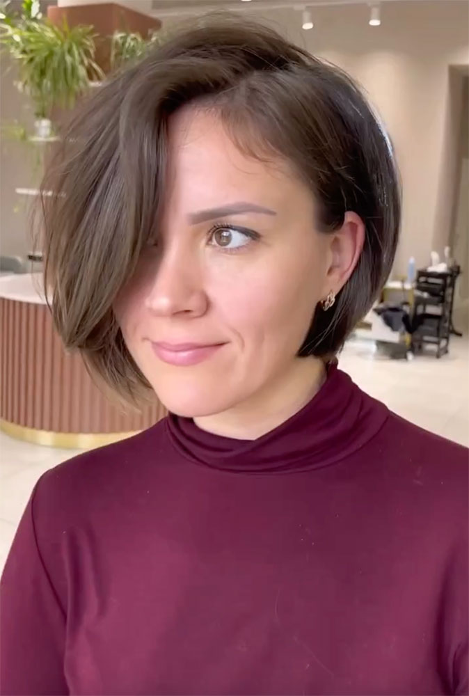 short bob transformations