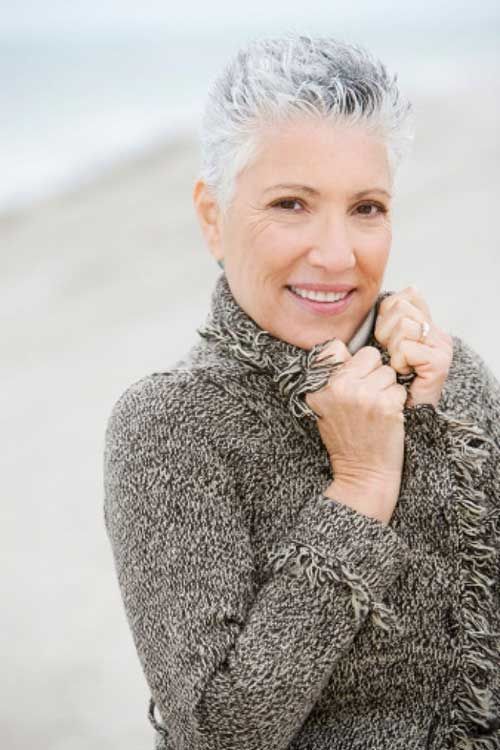 short hairstyles for women over 50s