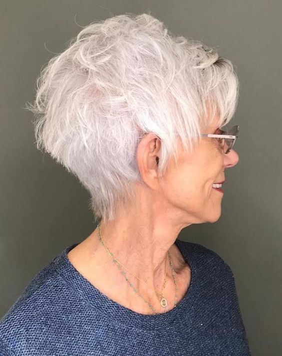 short hairstyles for women over 50s