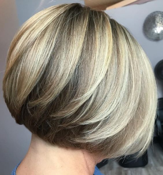 Short Highlighted Haircuts