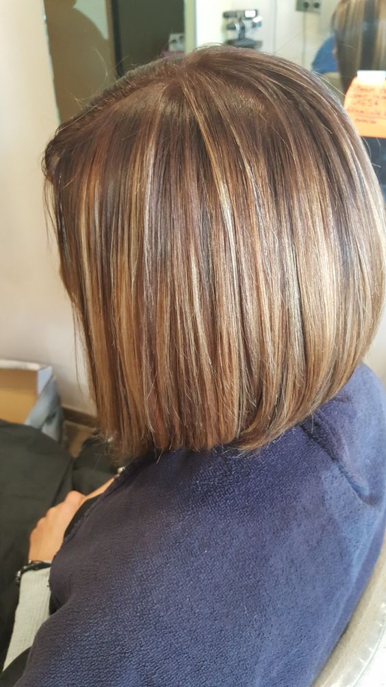 Short Highlighted Haircuts