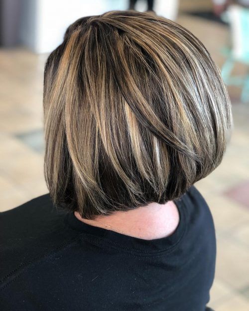 Short Highlighted Haircuts