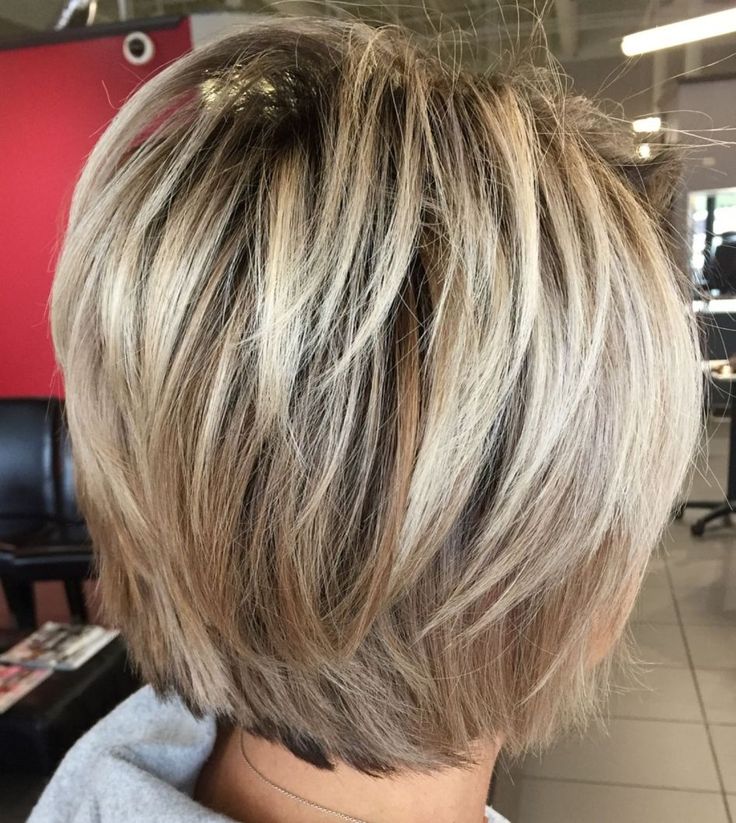 Short Highlighted Haircuts