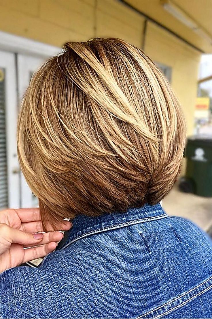 Short Highlighted Haircuts