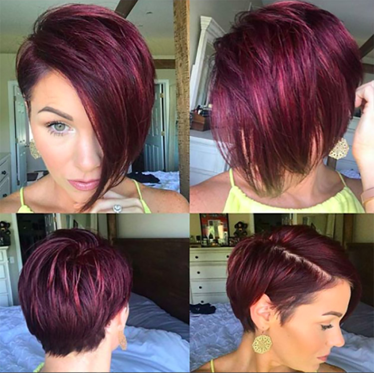 flattering short hairstyles