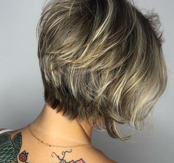 Chic Highlighted Pixie Cuts