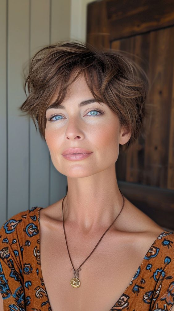 Short Hairstyles For Mature Women