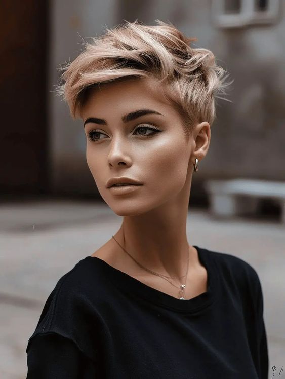 chic pixie hairstyles