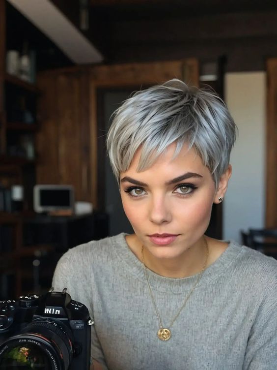 chic pixie hairstyles