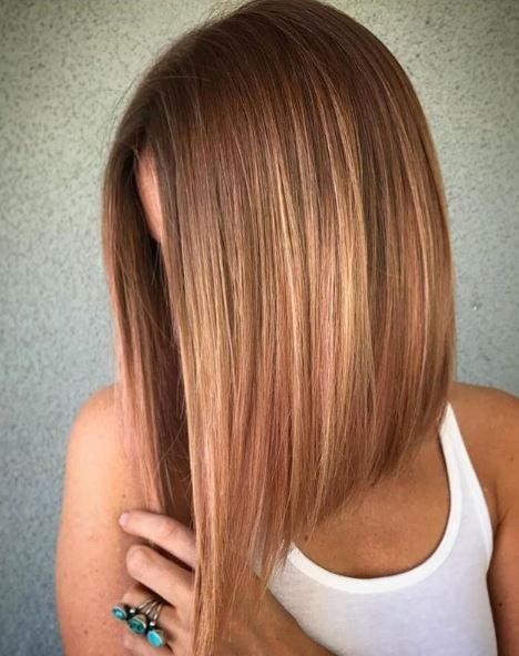 hair colors bob cut